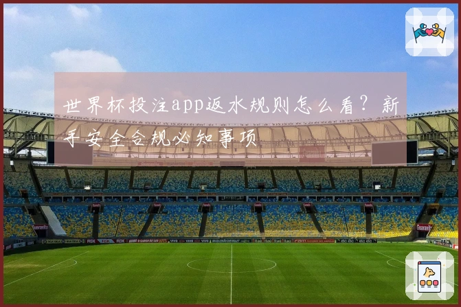 世界杯投注app返水规则怎么看？新手安全合规必知事项